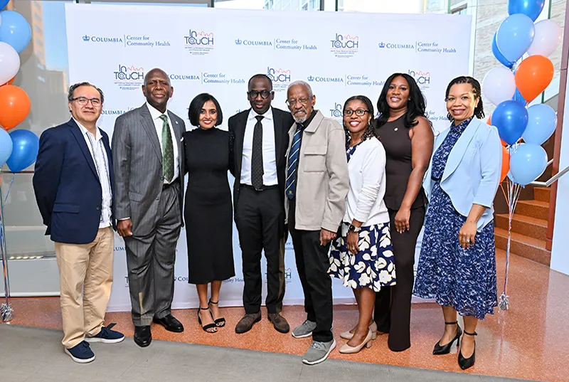 InTOuCH faculty and staff members gather for a photo.